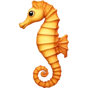 seahorse sticker