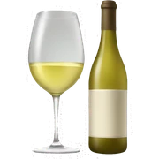 White wine sticker