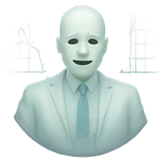economy ghost sticker