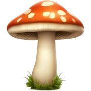 Thunderous mushroom sticker