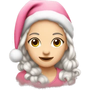 Natale rosa sticker