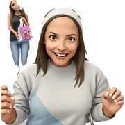 happy girls shopping together sticker