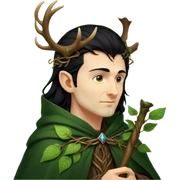 Forest Wizard sticker