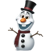 Olaf the snowman  sticker