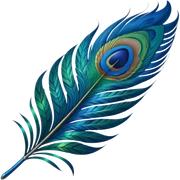 Mor pankh sticker
