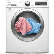 fresh laundry sticker