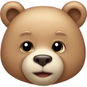 Oso enamorado coquet sticker