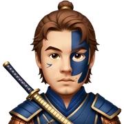 Vigilant Samurai sticker