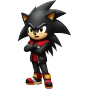Shadow the hedgehog sticker