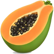 Papaya sticker