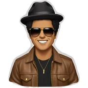 Bruno mars sticker