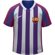 barcelona soccer shirt sticker
