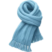 Light blue knit scarf  sticker