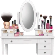Makeup vanity  sticker