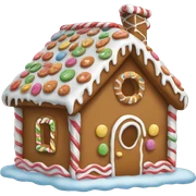 gingerbread house  sticker