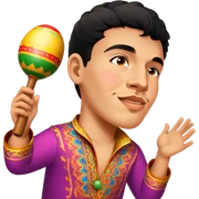 Maraca Player sticker