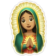 Virgen de Guadalupe  sticker