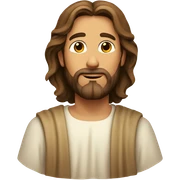 Jesus Christ being the best father sticker