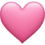 pink heart sticker