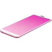 Pink phone  sticker