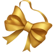 Bow sticker