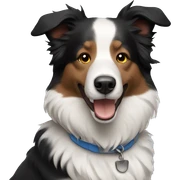 Border collie  sticker