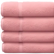 Pink towel sticker