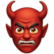 Devil sticker