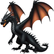 Black Dragon sticker