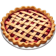 Berry pie sticker