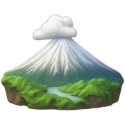 Mount Fuji sticker