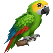 Maco parrot sticker