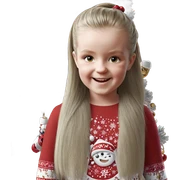 christmas cheer with a smile sticker