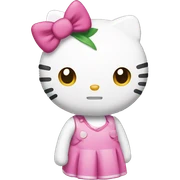 Hello kitty emoji sticker