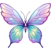 Fairy wings sticker