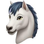 Cat of the hors sticker