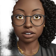 portrait of a person with jewelry sticker