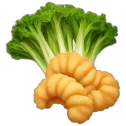 tempura of vegetables sticker