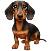 daschund sticker