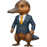 Platypus boss sticker