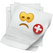 medical report sticker