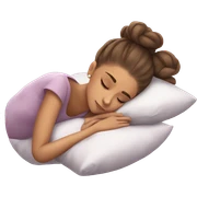 Ariana Grande sleeping sticker