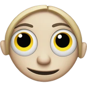 Button in the eyes coraline sticker