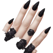 Goth Nails sticker