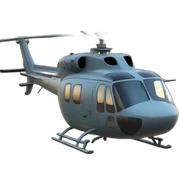 Helicopter  sticker