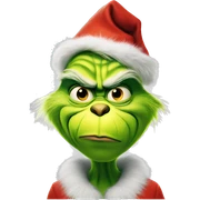 The grinch  sticker