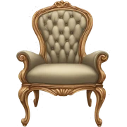Victorian chair sticker