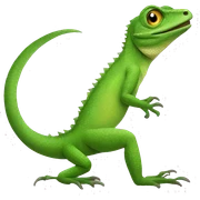 Lizard sticker