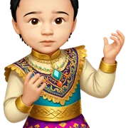Folkloric Dancer sticker