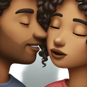 Kiss sticker